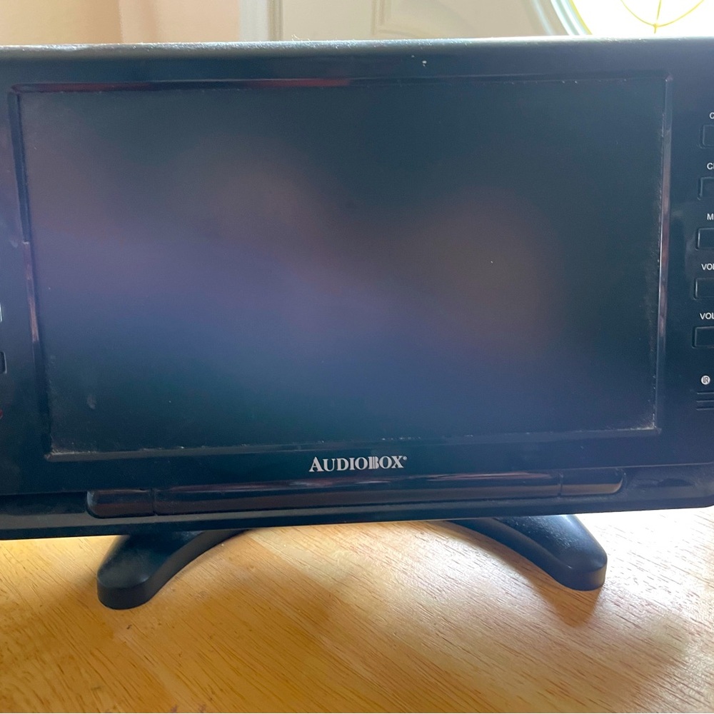 Audiobox 9" Portable TV - Remote, Car Charger, AC Adaptor & Antenna